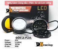 Đèn trợ sáng L6 PLUS 65W CHÍP SST40 sIÊU SÁNG(1 BÓNG)