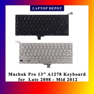 Macbok Pro 13" A1278 Keyboard for  Late 2008 - Mid 2012