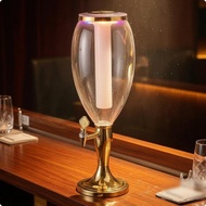Illuminated Beer Dispenser Dispenser Ice Column Light Single Tap Beer Dispenser Drinkware Matching B