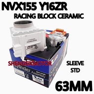BLOCK Y16ZR NVX155 RACING BLOCK 63MM 65MM BLOCK LEO