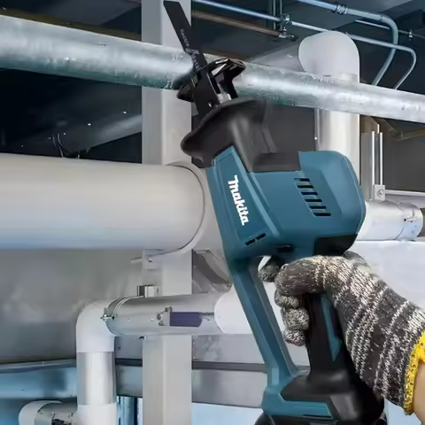 Makita DJR189 18V Cordless Electric Reciprocating Saw Portable Power Tool Brushless Cutting Wood Met