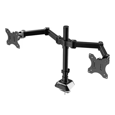 Single/Dual Monitor Arm Holds Up To 19.84 Lbs Monitor Stand Adjustable Height and Angle for 17 To 32