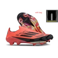 Ready stock Original Messi f50 football shoes ghosted memory lane strawberi warna FG kasut bola F50 