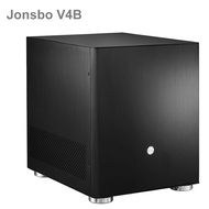 ✌Jonsbo V4 Silver Aluminum Mini ITX MATX computer Case USB3.0  game small chassis  V4B Black HTP ❀♞