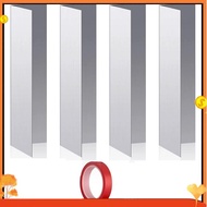 4 Pcs Garage Door Seal Guards Seal Strip withAdhesive Tape