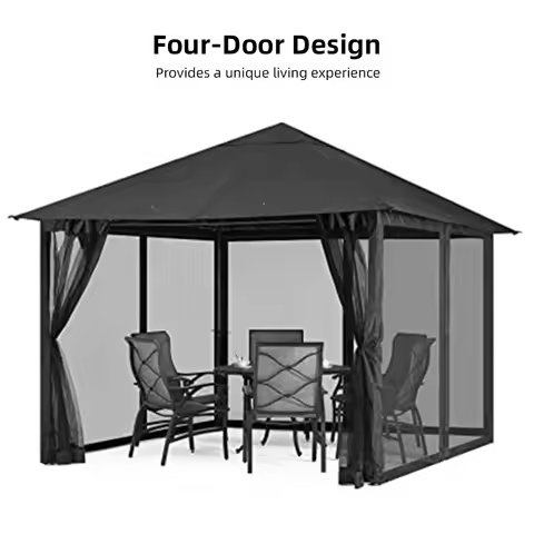 Mosquito Netting for Patio Canopy Umbrella Screen Netting for Porch Patio and Outdoor Living Spaces 