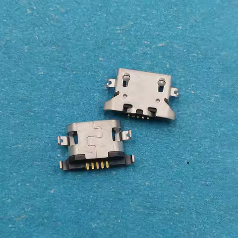 50-100Pcs Micro Usb Charger Connector For Motorola Moto E3/C Play/G5 XT1672/G8 Power Lite/G4 Play/E4