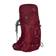 紅色 Osprey Ariel 55  Womens Backpack 戶外 露營 背囊 camping