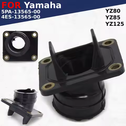 Motorcycle Carburetor Intake Glue Manifold Boots For Yamaha YZ125 YZ 125 YZ85 YZ80 4ES-13565-00 5PA-