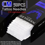 TATTOO NEEDLE RM. 5/7/9/11/13/15 - 1 BOARD, 1/2BOX. 1 Box