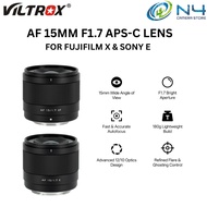 Viltrox 15mm F1.7 Air APS-C Lens Wide Angle Prime Autofocus for Sony E-Mount/ Fujifilm X-Mount