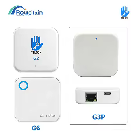 GatewayG2 G3P G6 network cable connectionBluetooth pairing gateway with TT LOCK wireless communicati