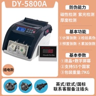Portable Multi-Currency Bill Counter US Dollar New Currency Euro African Dollar Rechargeable Foreign