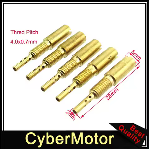 Carburetor Pilot Jets 15 17.5 20 22.5 25 For Mikuni HS40 HSR42/45/48 RS34-RS40 TM33 TM36 TM40 With A