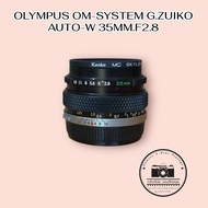 OLYMPUS OM-SYSTEM G.ZUIKO AUTO-W 35MM.F2.8 OM MOUNT Lens