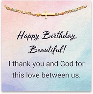 Cross Bracelet, Birthday Gifts For Women, Birthday Gifts For Her, Mom, Sister, Friend, Wife, Girlfri