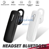 HEADSET BLUETOOTH MONO TELEPON DENGAR MUSIK MP3 PLUS MIKROFON MIC CALLING SUARA JERNIH TERMURAH GROS