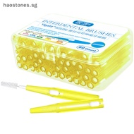 Hao 60toothpick dental Interdental brush 0.6-1.5mm oral care orthodontic tooth floss SG