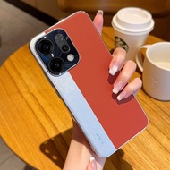 Thích hợp cho OPPO Reno 14 Pro Reno14 Pro ốp điện thoại di động OPPO Reno14Pro ốp da màu sắc mạ bao