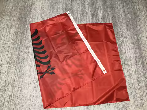 90X150cm Albania Flag Polyester 14x21cm Albania hand flag / string flag / desk flag 8x12cm Albania c