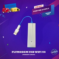 USB WIFI PORT USB & TYPE C FLYMODEM U8 - SUPPORT SEMUA SIM