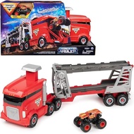 Monster Jam Launch & Go Hauler Playset