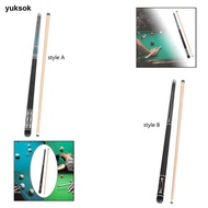 yuksok Maple Wood Pool Cue Stick 145cm 12.8mm Tip Professional Billiard Stick for Nine Ball and Midd