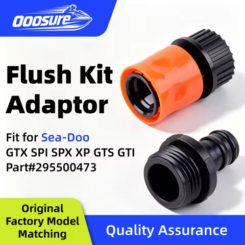 Quick Connect Flush Kit Compatible With SeaDoo GTX SPI SPX XP GTS GTI SPI GS GTX DI LRV RXT RXP 4 Te