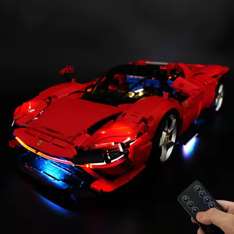 LED Light For LEGO 42143 Ferraried Daytona Sp3 Technical Car Lamp Building Blocks Bricks (Not Includ