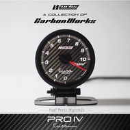 Works Pro IV 52mm Euro Series Gauge - Fuel Pressure Gauge