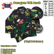 GROSIR Seragam Pilot Baju Polisi | Seragam Polisi | Baju Polisi Anak Pocil | Kostum Baju Profesi Ana