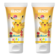 REACH - REACH Pokemon 比卡超兒童牙膏 - 蘋果味 60g x 2支 (新舊包裝隨機發送) (4560279568299) (平行進口)