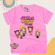 Avatar world house game children's t-shirt for girls