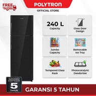 POLYTRON Kulkas 2 Pintu Belleza 240 liter PRM 28DMY