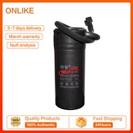 Original refrigerator compressor starting capacitor CD60 330V 64uF 80uF refrigerator capacitor