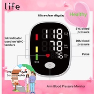 [LOCAL READY STOCKS] DIGITAL BLOOD PRESSURE AND HEART BEAT MONITOR WITH ARM CUFF LCD DISPLAY BP BLOO