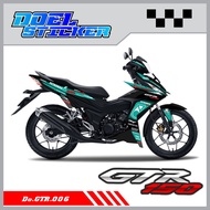 STICKER STRIPING GTR 150 - STICKER STRIPING LIST VARIATION HOLOGRAM, CHROME GTR 150 DOEL 006