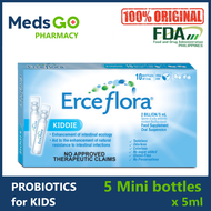 ERCEFLORA KIDDIE probiotics for kids - 5 Mini bottles x 5mL