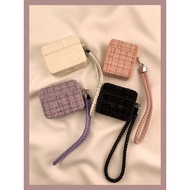 plush airpods case airpods case aesthetic airpods Fabric Apple Bluetooth Plush Case