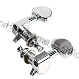 Handsome_G Official Store 6pcs 3L3R Acoustic Guitar Tuning Pegs Machine Head Tuners Chrome Guitar Pa
