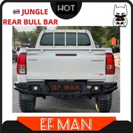 🇹🇭 JUNGLE REAR BULL BAR WITH LED LIGHT HEAVY DUTY HILUX VIGO REVO ROGUE RANGER T6 T7 T8 DMAX TRITON 