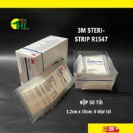 1 BOX OF 50 PIECES R1546 3M Steri-Strip leather suture replacement patch 6mmx100mm