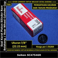 Rear Brake Rubber Seal 7/8 Toyota Kijang Super / Grand Extra 1991-1996 5K 7K 1500 cc & 1800 cc Seike