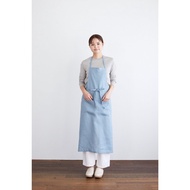 Fog Linen Work Apron Full Clair
