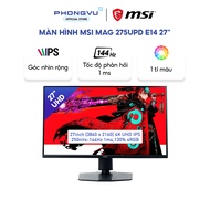 MSI MAG 275UPD E14 Monitor - 27 inch UHD - IPS - 144Hz - 1ms - Game & Graphics - 24th