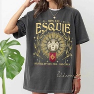Esquie Clair Obscur Expedition 33 Baju Selesa Whee Whoo Funny Gamer Tee Esquie T-Shirt untuk Peminat