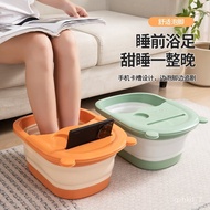 ‍🚢Foldable Foot Bath Bucket Household Portable Foot Bath Tub Foot Bath Plastic Foot Bath Massage Bucket Artifa00