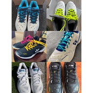 kasut lelaki kasut badminton Suitable for Yonex Yonex 65z3 Shoelace Victory Blade Badminton Shoes Wh