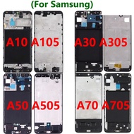 LCD Front Middle Frame For Samsung A10 A20 A30 A50 A70 Disply Front Housing LCD Bezel PlateBezel Plate