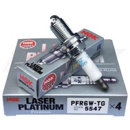 NGK Double Platinum Spark Plug PFR6W-TG 5547 Suitable for Audi A6LA8L Volkswagen101905621B
